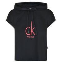 Calvin Klein Logo Sleeveless Sweatshirt