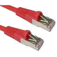 CAT6A Network Cable 15m Orange Shielded
