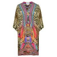 CAMILLA Kingdom Call Short Lace Up Kaftan