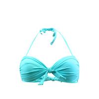 Carla-Bikini Turquoise Bandeau Swimsuit Electro Oceandeep