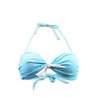 carla bikini turquoise bandeau swimsuit electro wavetrip