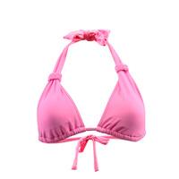 Carla-Bikini Pink Triangle Swimsuit Charm Babydoll