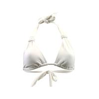 carla bikini white triangle swimsuit charm snowidyll