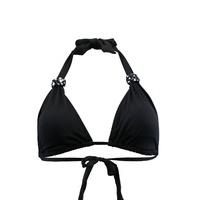 carla bikini black triangle swimsuit charm valentines