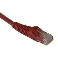 cat5e 350mhz red snagless molded patch cable rj45mm 50 ft