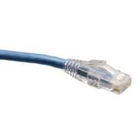 Cat6 Gigabit Blue Snagless 24awg Solid Wire Patch Cable Rj45m/m - 100 Ft.