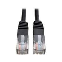 Cat5e 350mhz Black Molded Patch Cable Rj45m/m - 3 Ft.