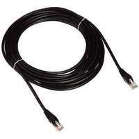 cat5e 350mhz black snagless molded patch cable rj45mm 25 ft