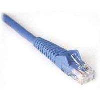 cat6 gigabit blue snagless patch cable rj45mm 10 ft