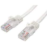 Cat5e Patch Cable With Snagless Rj45 Connectors 1m White
