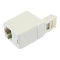 Cables Direct Phone Adaptor - BT (M) to RJ-11 (F) - White