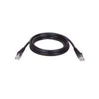 cat5e 350mhz black snagless molded patch cable rj45mm 15 ft