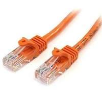 Cat5e Patch Cable With Snagless Rj45 Connectors 1m Orange