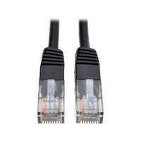 Cat5e 350mhz Black Molded Patch Cable Rj45m/m - 5 Ft.