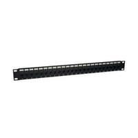 Cat5e Feedthrough Patch Panel. 1u - Rj45 F/f - 24 Port