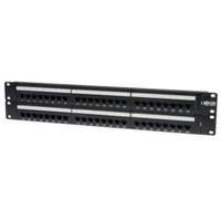 Cat6 Patch Panel 568b - 110 Punchdown To Rj45 Female - 48 Port