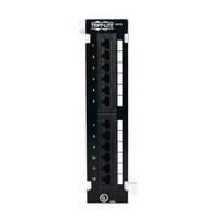 Cat6 Wall Mount Patch Panel - 110 Punchdown To Rj45 Female -12 Port