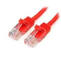 Cat5e Patch Cable With Snagless Rj45 Connectors 1m Red