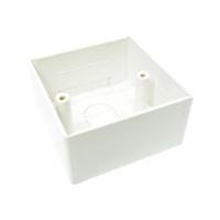 Cables Direct UK Single Back Box - 86mm x 86mm x 45mm - B/Q 100