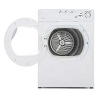 candy gcv581nc 8kg vented tumble dryer in white sensor drying