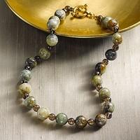 Carved Jade Necklace