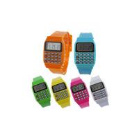 calculator watch 6 colours