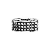 Cai Men\'s Sterling Silver Ring