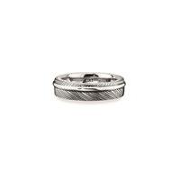 Cai Men\'s Sterling Silver Ring