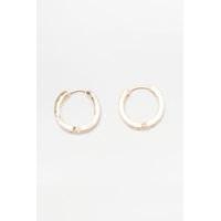 Cage Hinge Hoop Earrings, GOLD