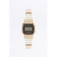 Casio Black Mini Face Watch, BLACK