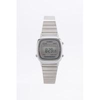 Casio Silver Mini Digital Watch, SILVER