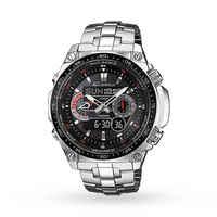 Casio Men\'s Edifice Waveceptor Alarm Chronograph Radio Controlled Solar Powered Watch