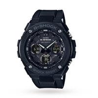 Casio G-Shock Black Metal Radio Controlled Solar Watch GST-W100G-1BER