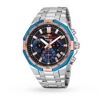 casio mens edifice toro rosso special edition chronograph watch