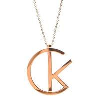 calvin klein klein league pendant