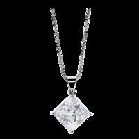 CARAT 9ct Gold Princess Cut Pendant