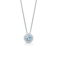Carrington Ella Aquamarine and Diamond Pendant