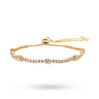 CARAT* Yellow Gold Plated Millennium Bracelet