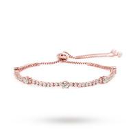 CARAT* Rose Gold Plated Millennium Bracelet