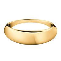 CALVIN KLEIN Ladies PVD Gold Plated Closed Bangle