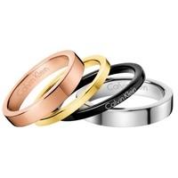 CALVIN KLEIN Ladies Multi Color Gold Rings Size O
