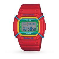 Casio Ladies Baby-G Red Resin World Time Watch BGD-501-4BER