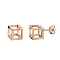 calvin klein jewellery ladies pvd rose plating daring earrings