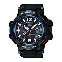 casio g shock mens gps black strap watch