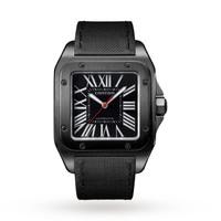 Cartier Santos 100 Carbon watch, 51.1 x 41.3 mm