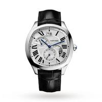 Cartier Drive de Cartier watch, Large Date, Retrograde Second Time Zone and Day/Night Indicator, 40 mm