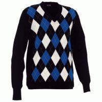 Cayman Sweater - Black/Brilliant Blue