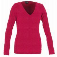 Caroline Ladies Sweater- Azalea