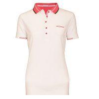 Cassandra Club Shirt - White/Hibiscus