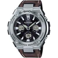 Casio G-Shock Brown Leather Strap Watch GST-W130L-1AER